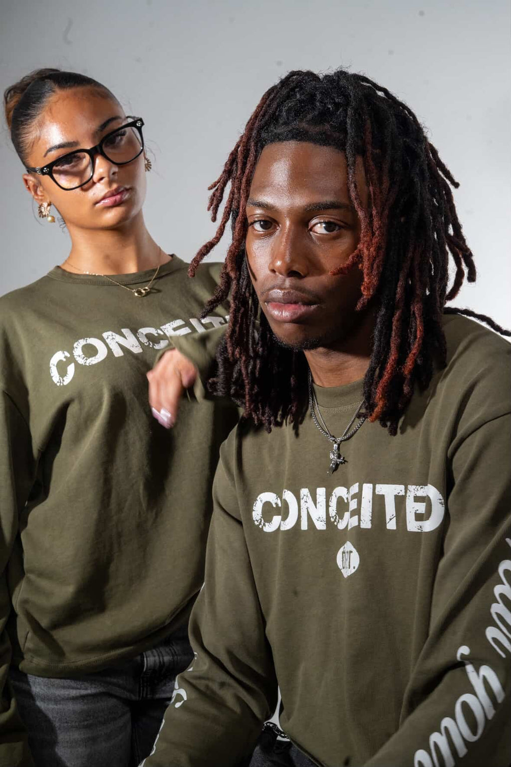 Green Conceited Dept Longsleeve
