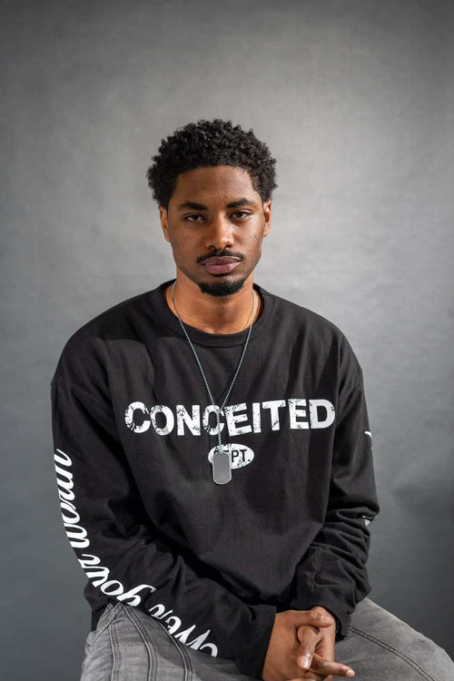 Black Conceited Dept Longsleeve