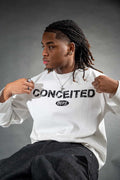 White Conceited Dept Long-sleeve